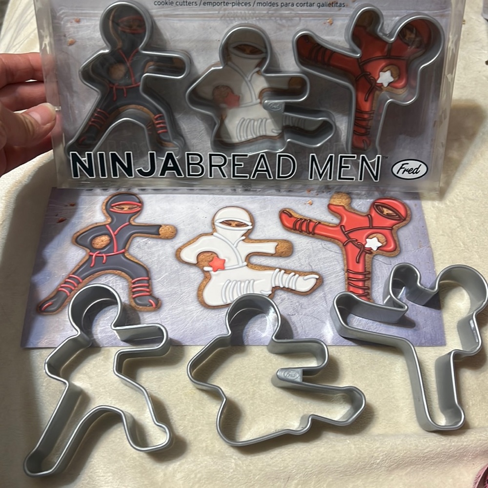 Ninja Cookie Cutters - Set of 3